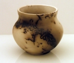 small-vase-horse-hair-fring-on-majolica-indian-clay